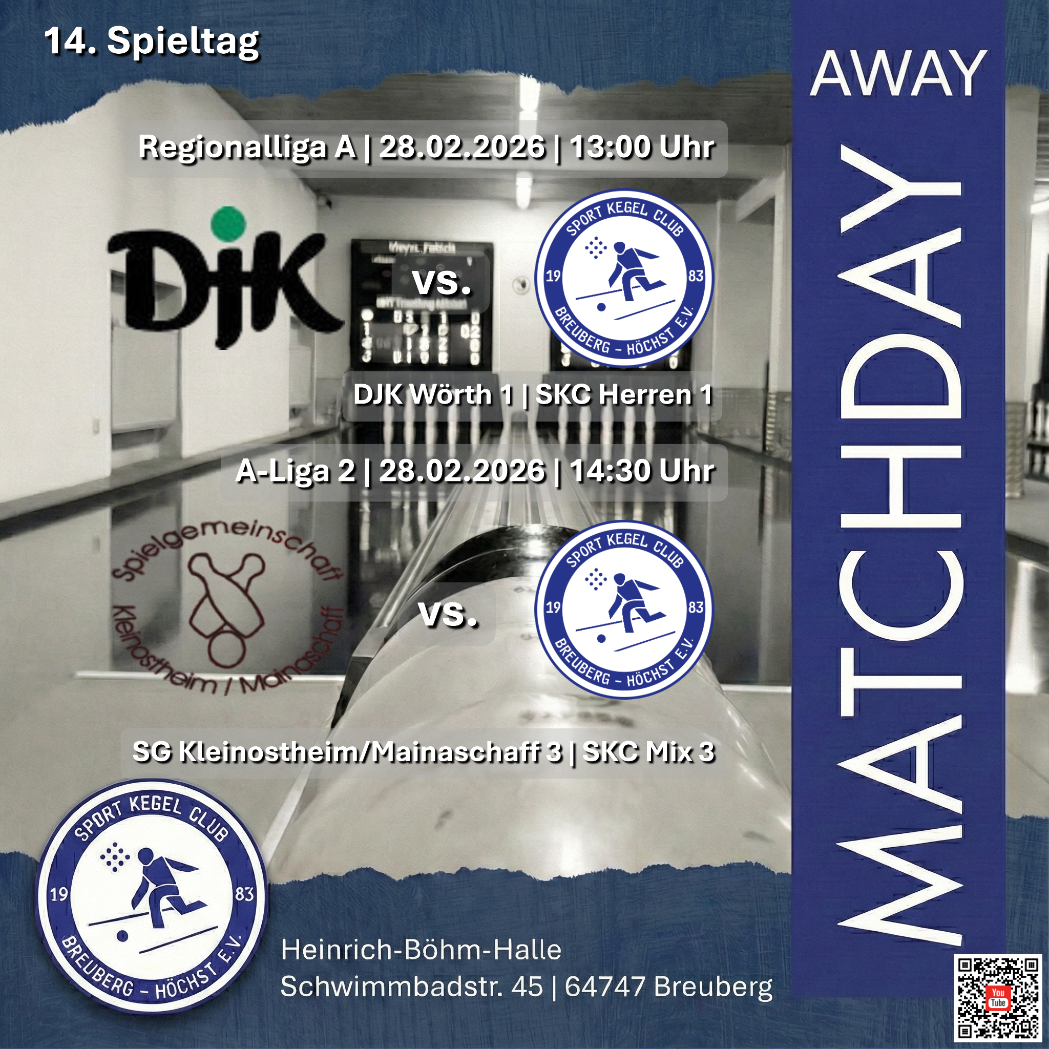 14. Spieltag 2025/26