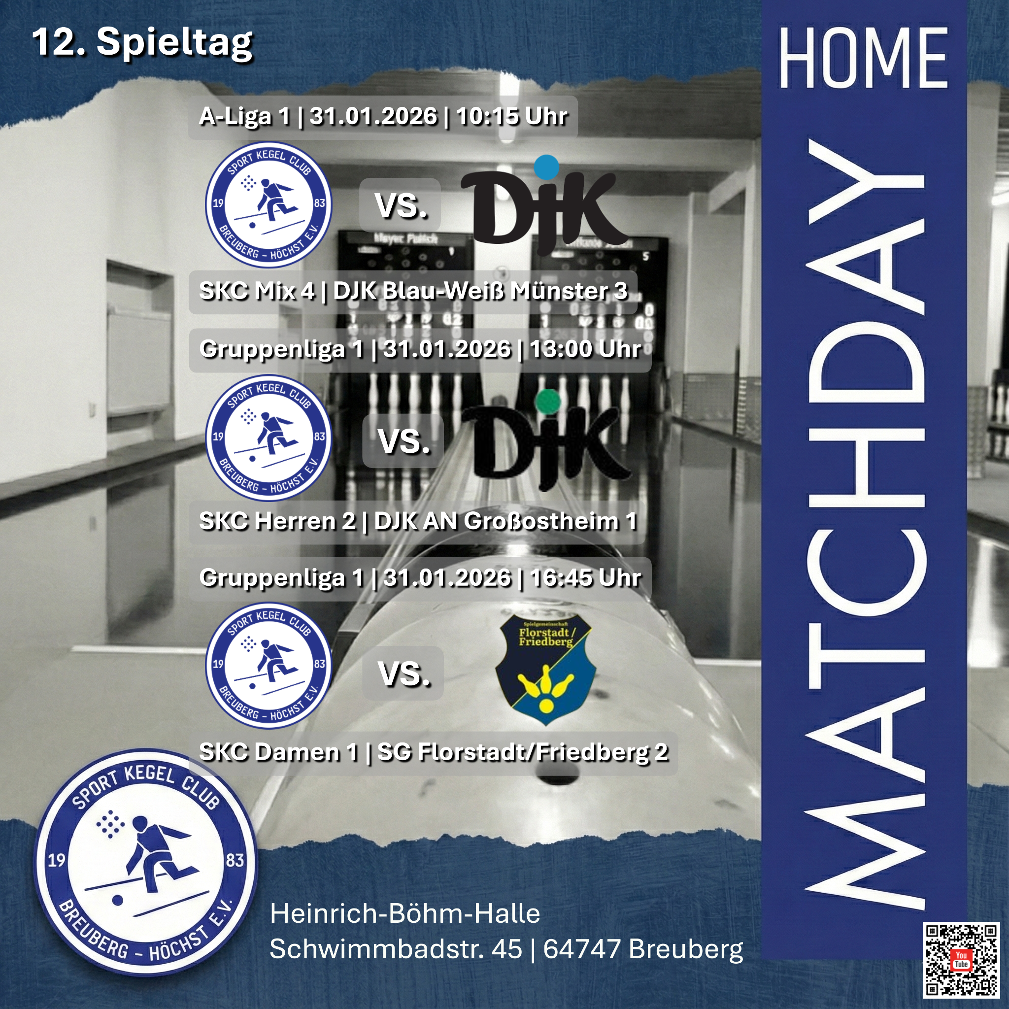 12. Spieltag 2025/26